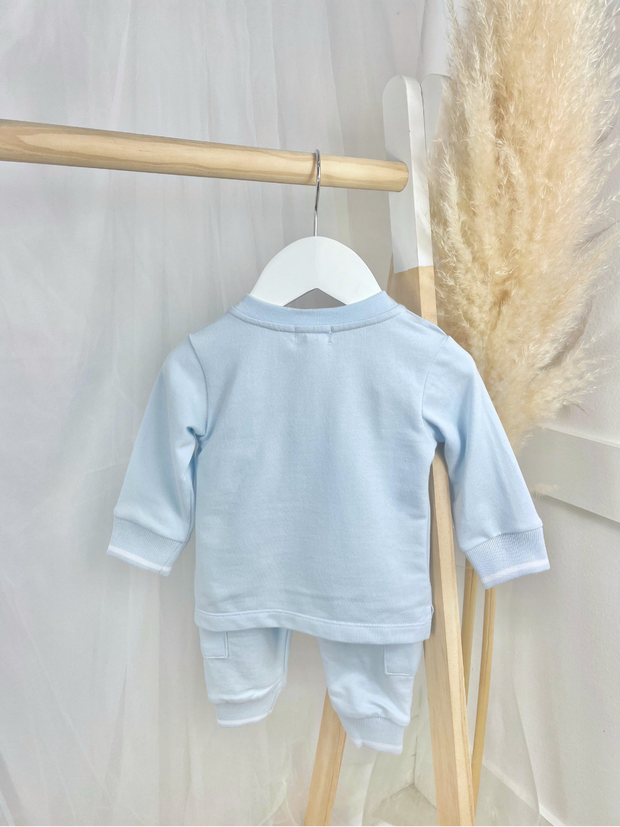 Mintini Boys Blue Tracksuit Set