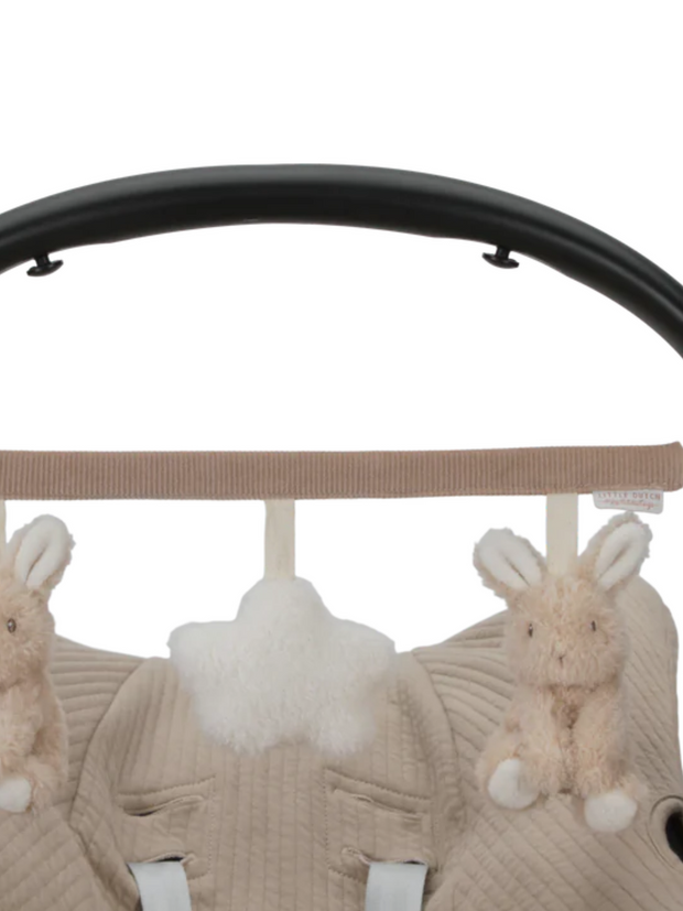 Little Dutch Stroller Toy Chain - Baby Bunny