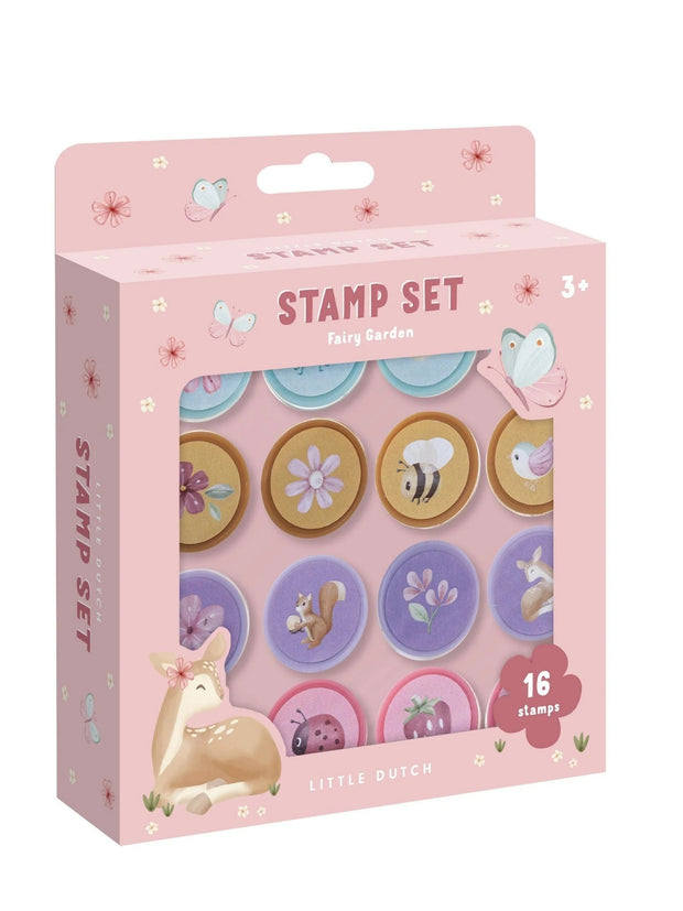 Little Dutch Self Inking Stamps - Fairy Garden