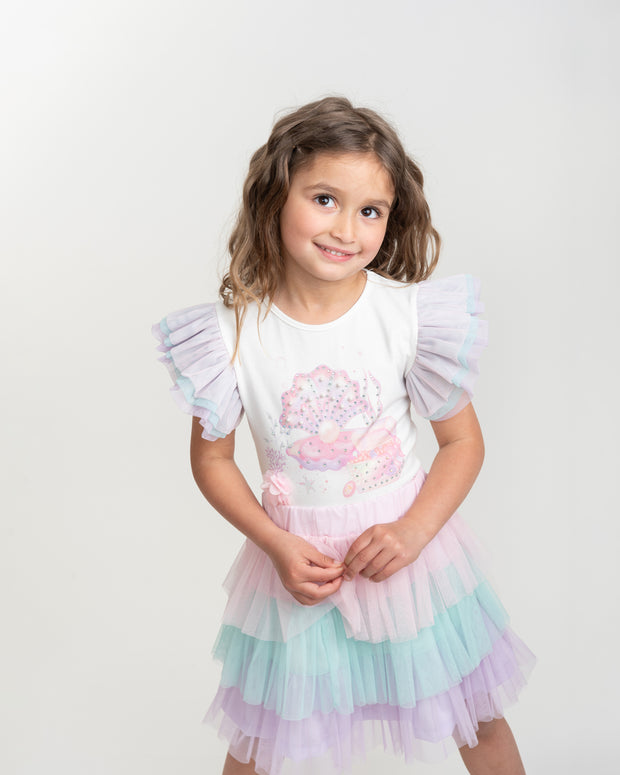 Caramelo Girls Deep Sea Dreams Skirt & Top Set