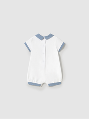 Mayoral Baby Boy Sandcastle Romper - 2 Colours