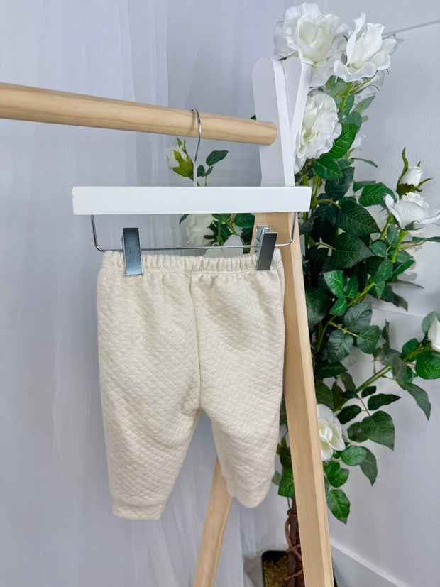 Pex Boys 'Stanley' Outfit Set (0M - 18M) - Natural