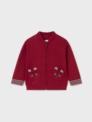 Mayoral Toddler Boy Teddy Bear Tracksuit - Red