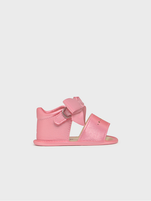 Mayoral Baby Pink Sandals With Bows - Sakura