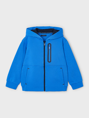 Mayoral Junior Boy Blue Zipped Hoody