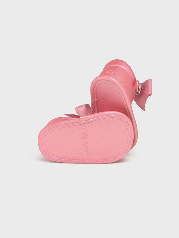 Mayoral Baby Pink Sandals With Bows - Sakura