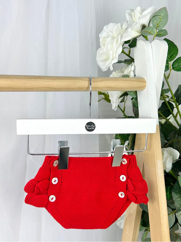 Pex Girls 'Cecily' Red Top & Bloomers (0M-2Y)