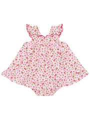 Deolinda Girl 'Fresh' Cherry Dress & Bloomers