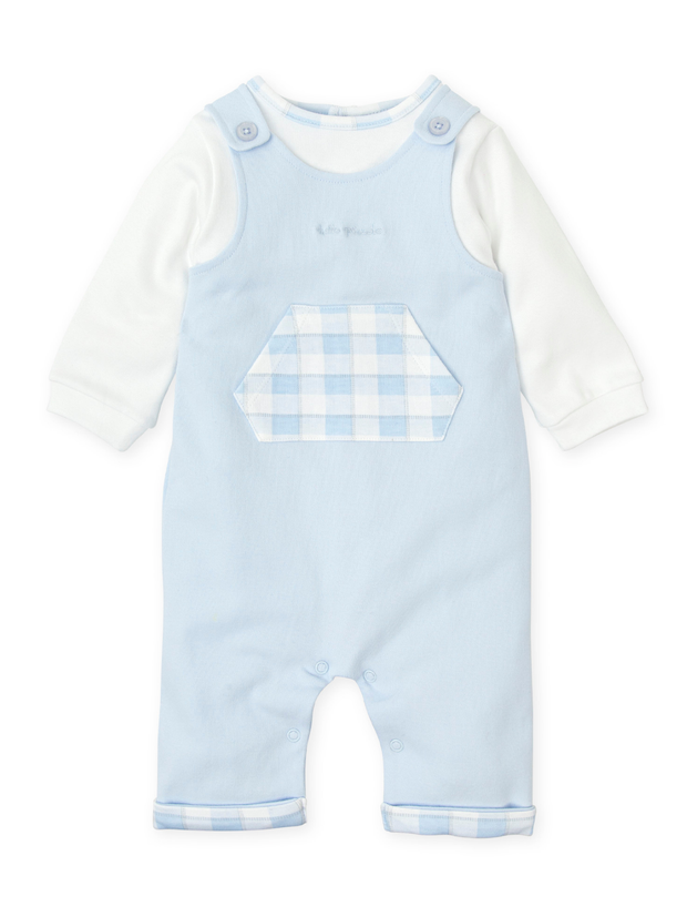 Tutto Piccolo Baby Boy Dungaree Romper