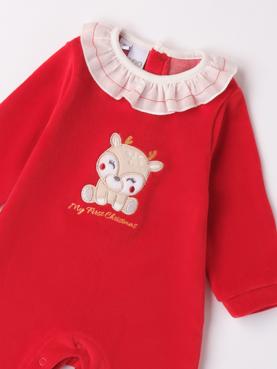 iDo Girls 'My First Christmas' Babygrow