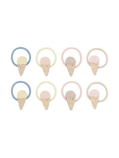 Mimi & Lula Ice Cream Mini Hair Ties