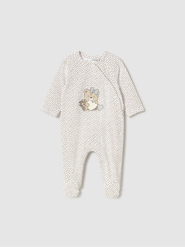 Mayoral Baby Girl Teddy Bear Babygrow- 2 Colours