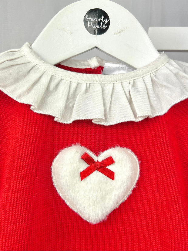 Pex Girls 'Cecily' Red Top & Bloomers (0M-2Y)