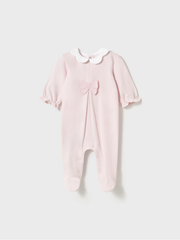 Mayoral Baby Girl Double Babygrow Pack - Rose