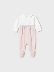 Mayoral Baby Girl Double Babygrow Pack - Rose