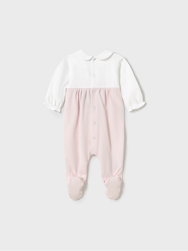 Mayoral Baby Girl Double Babygrow Pack - Rose