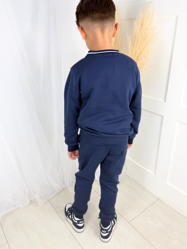 Harris Kids Boys 'Theo' Tracksuit (3Y-8Y) - Navy