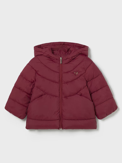 Mayoral Toddler Girl Red Padded Coat