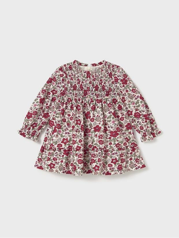 Mayoral Toddler Girl Red Floral Dress (12M-4Y)