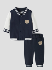 Name It Baby Boy Navy Bear Outfit Set (1M-18M)
