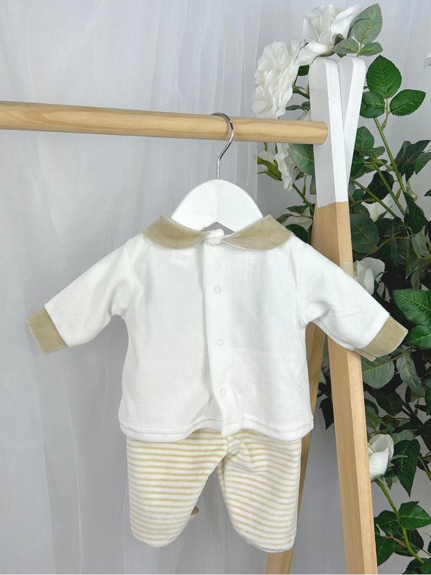 Pex Baby Boy Neutral Bear Outfit Set (NB - 9M)