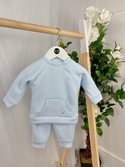 Pex Boys 'Stanley' Outfit Set (0M - 18M) - Blue