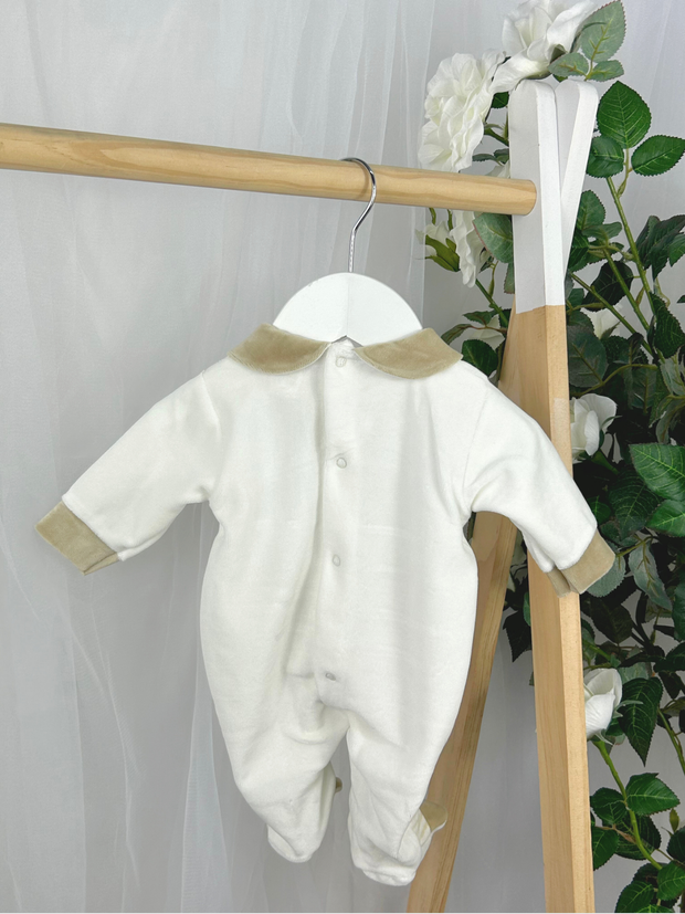 Pex Baby Boy Neutral Bear Babygrow (NB - 9M)