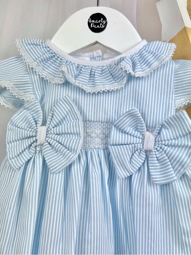 Pex Girls 'Melissa' Blue Striped Dress