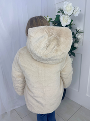 Mayoral Toddler Girl Beige Reversible Bow Jacket (12M-4Y)