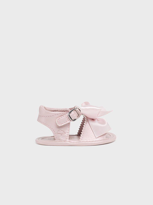 Mayoral Baby Girl Satin Bow Sandals - 2 Colours