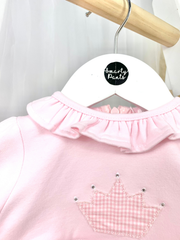 Baby Girl Pink Crown Dress