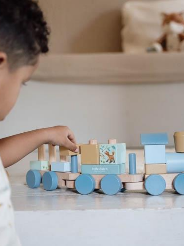 Little Dutch Stacking Train - Forest Friends