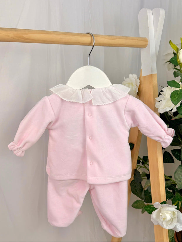 Pex Baby Girls Pink Evie Outfit Set (NB-9M)