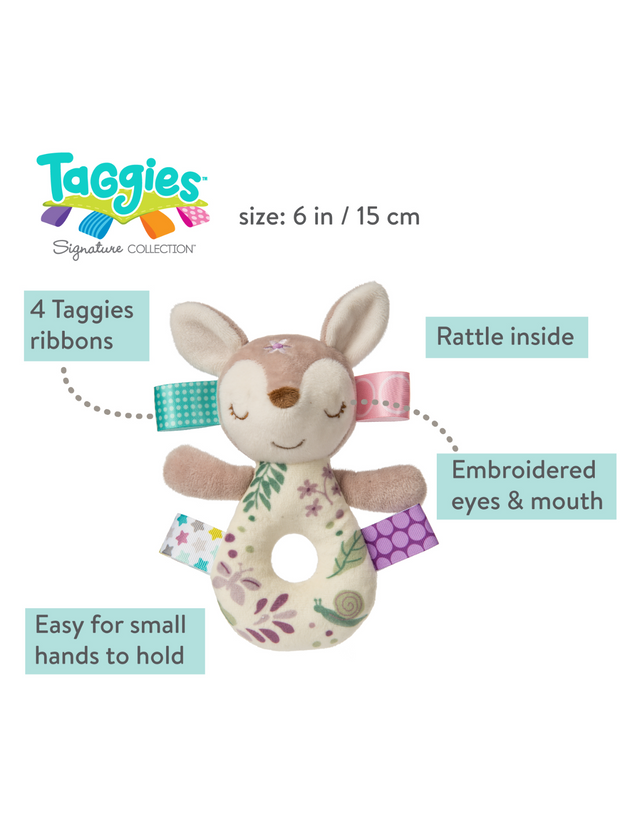 Flora Fawn Rattle
