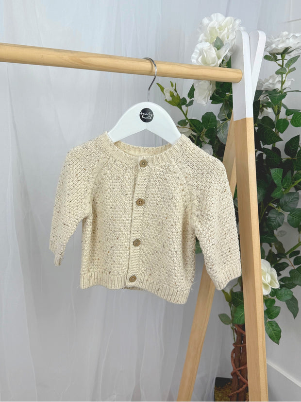 Baby 'Little Bear’ Beige  Cardigan (0M-12M)
