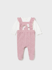 Mayoral Baby Girl Duck Dungaree Outfit - 2 Colours