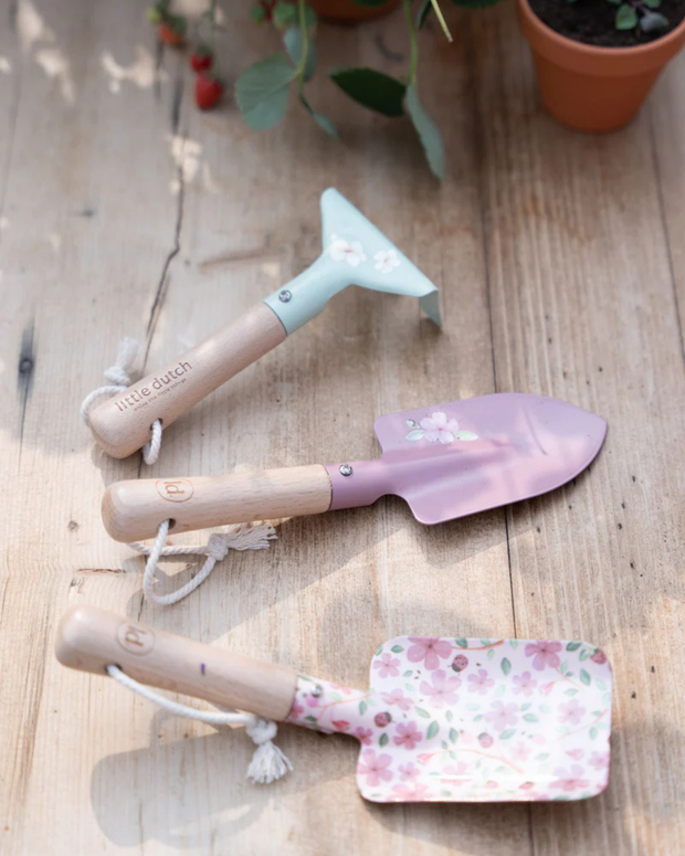 Little Dutch 3 Piece Garden Set - Pink