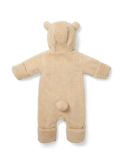 Little Dutch Unisex Beige Teddy Pramsuit