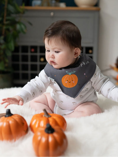 Ziggle 'My Lil Pumpkin' Dribble Bib