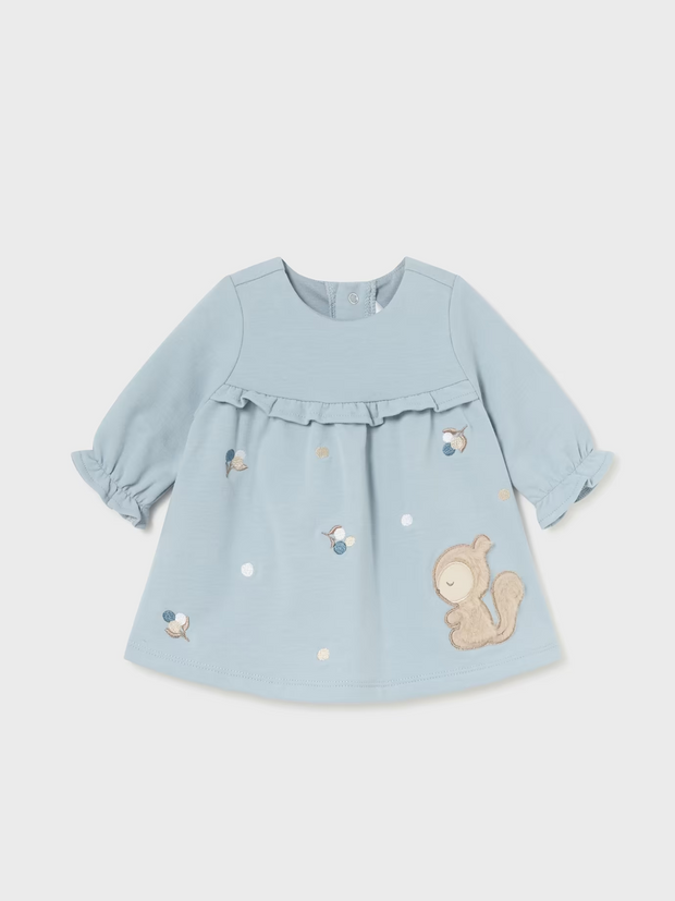 Mayoral Baby Girl Squirrel Dress - 3 Colours