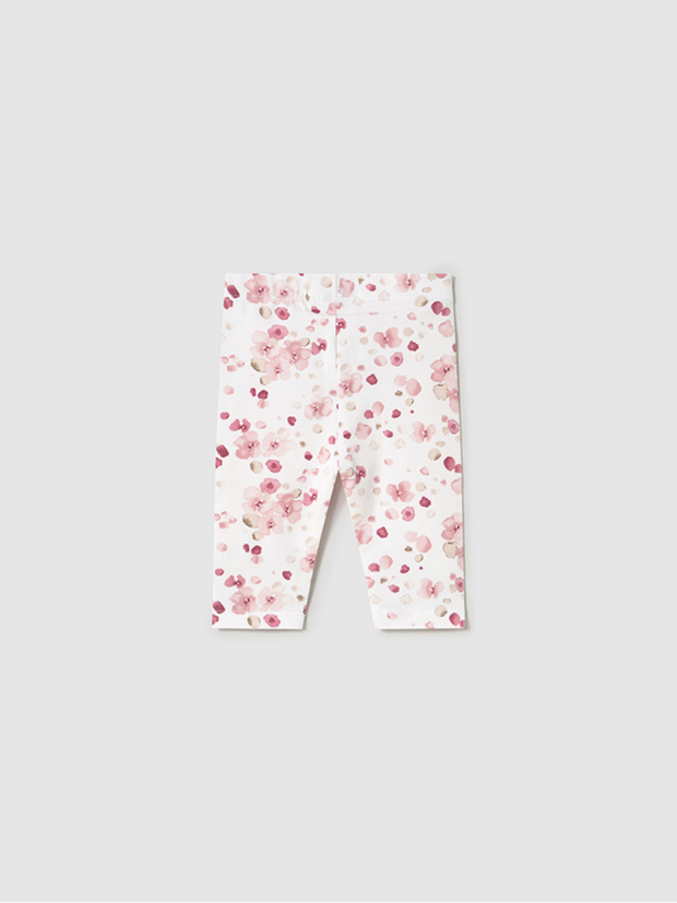 Mayoral Baby Girl Floral Outfit Set - Rose