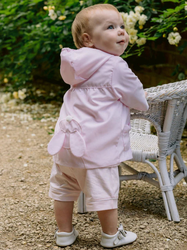 Emile et Rose Pink Flo Teddy Jacket