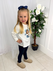 Mayoral Junior Girl Floral Double Legging Set (3Y-8Y)