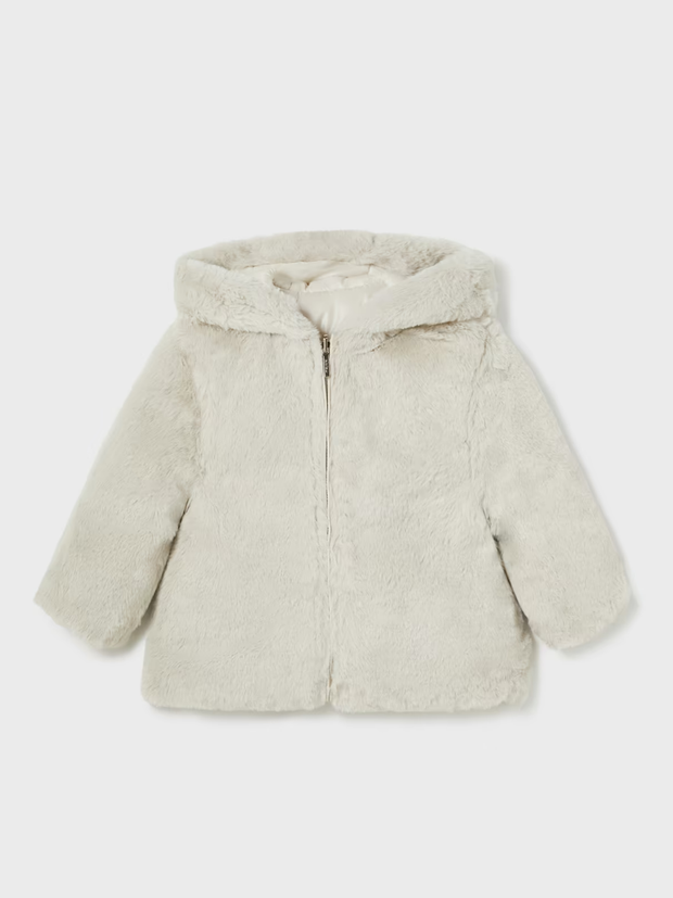 Mayoral Toddler Girl Reversible Coat - 2 Colours