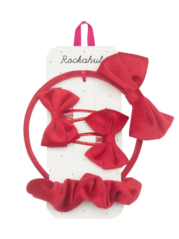 Rockahula School Hair Set - Red