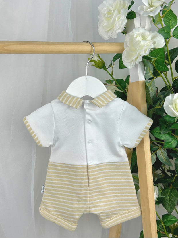 Pastels & Co Leo Striped Romper