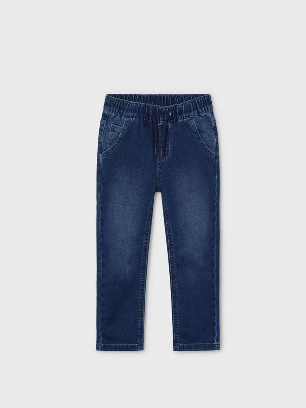 Mayoral Junior Boy Elastic Waist Jeans