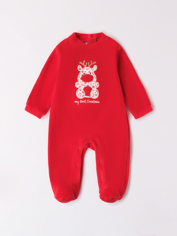 iDo Boys 'My First Christmas' Babygrow