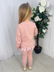 Girls 'Orla' Legging Set (18M - 8Y) - Pink