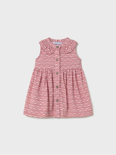 Mayoral Toddler Girl Floral Dress - Rose